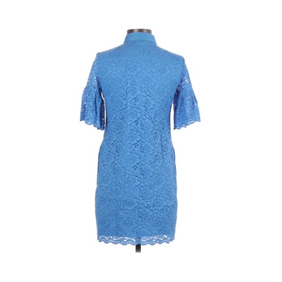 Banana Republic Lace Dress Blue Easter Casual NWT - Picture 2 of 2